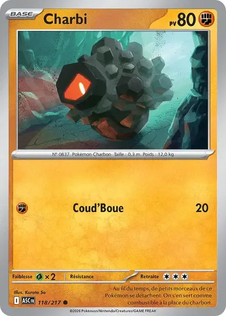 118/217 Charbi REVERSE ENERGIE - Héros Transcendants