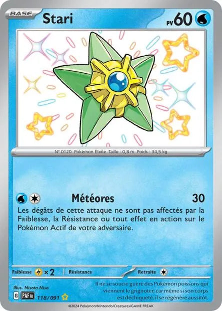 118/091 Stari SHINY - Destinées de Paldea