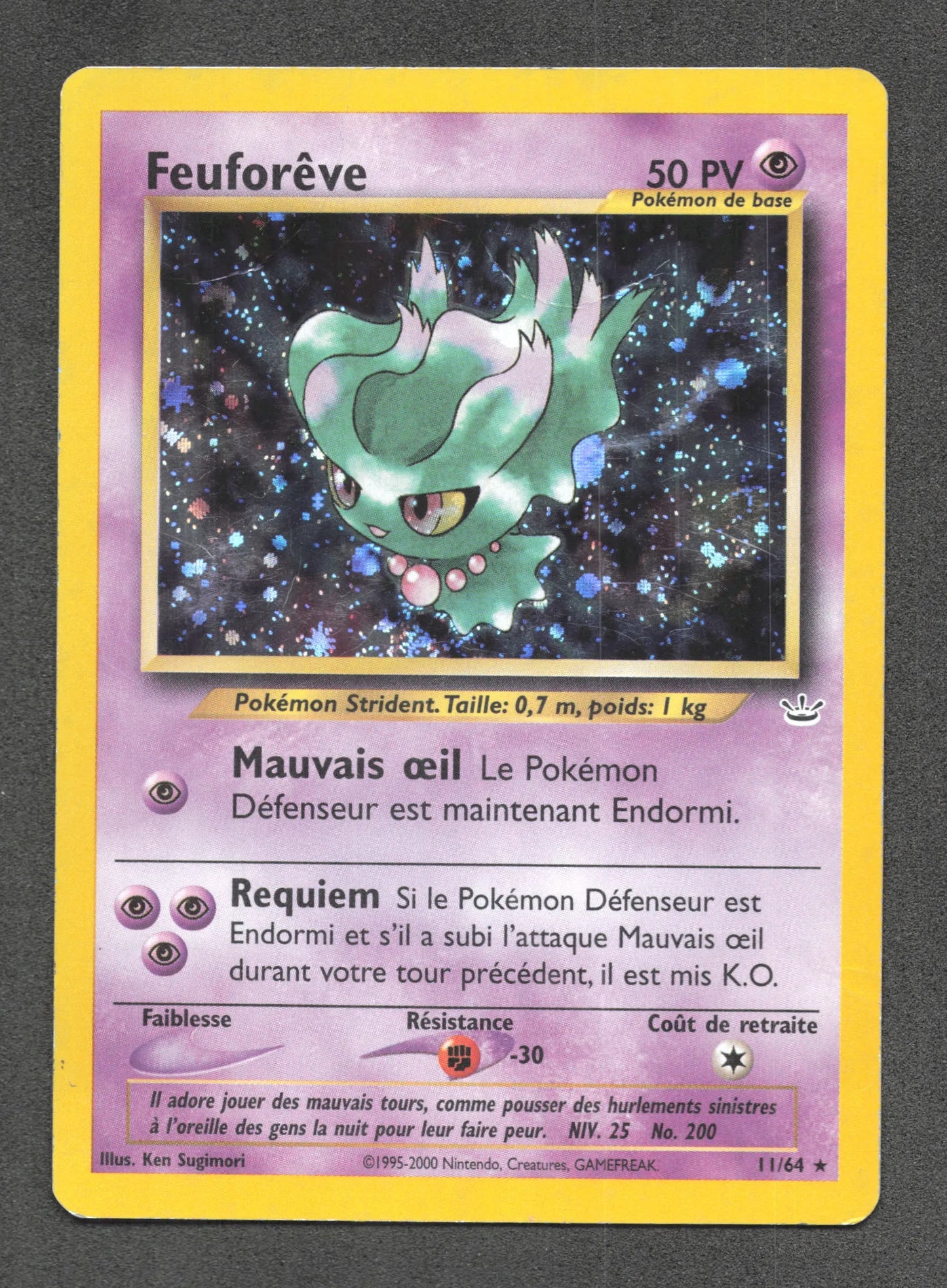 11/64 Feuforeve HOLO - Neo Revelation