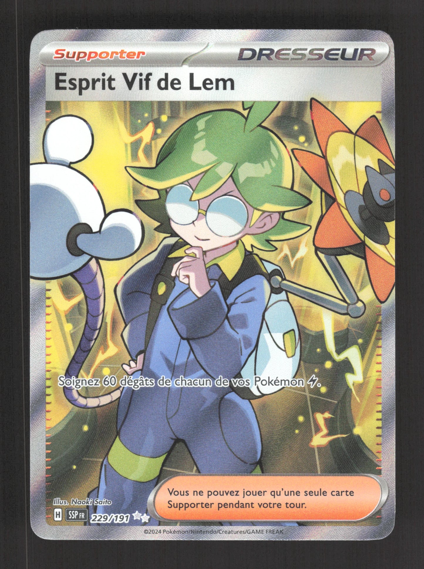 229/191 Esprit Vif de Lem DRESSEUR - Étincelles Déferlantes