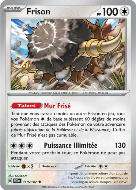 119/142 Frison Reverse - Couronne Stellaire