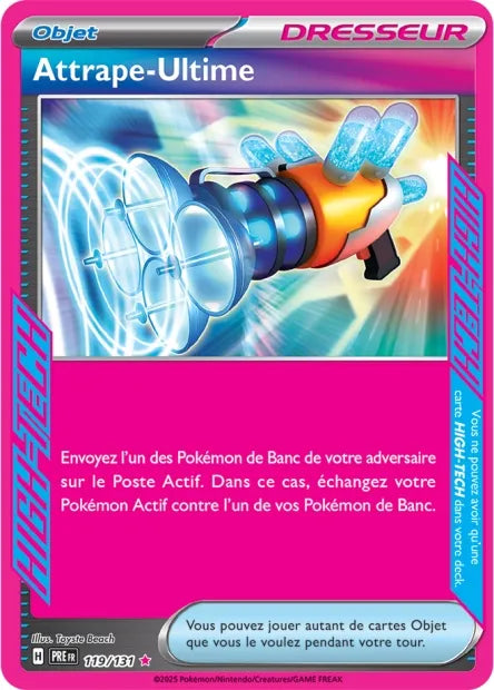 119/131 Attrape Ultime ACE - Évolutions Prismatiques