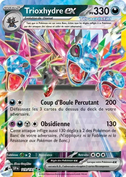 119/191 Trioxhydre EX - Étincelles Déferlantes