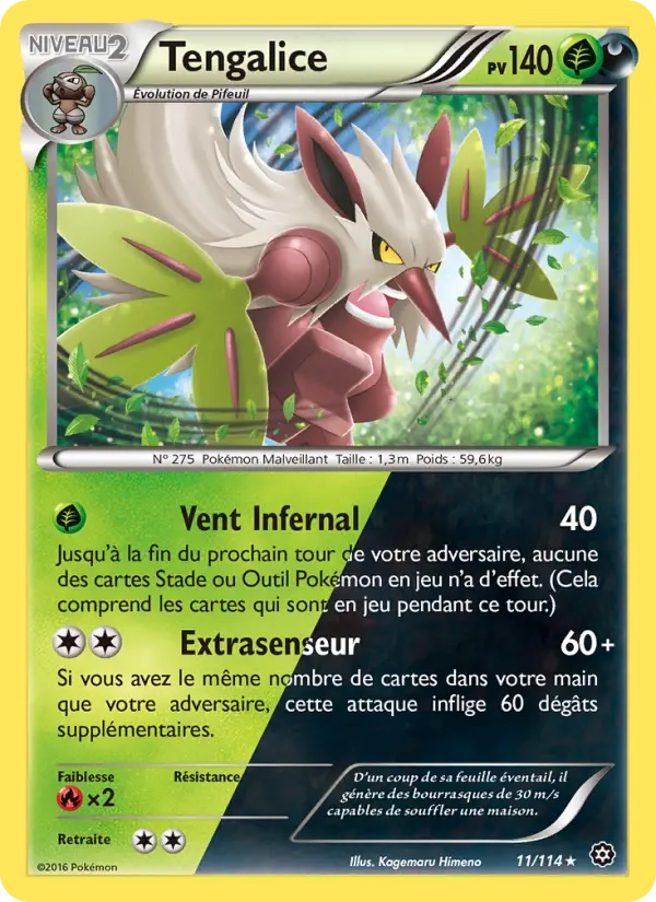 11/114 Tengalice HOLO - Offensive Vapeur