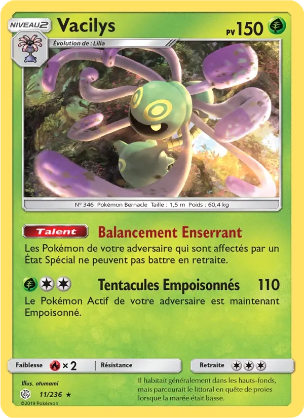 11/236 Vacilys REVERSE - Éclipse Cosmique