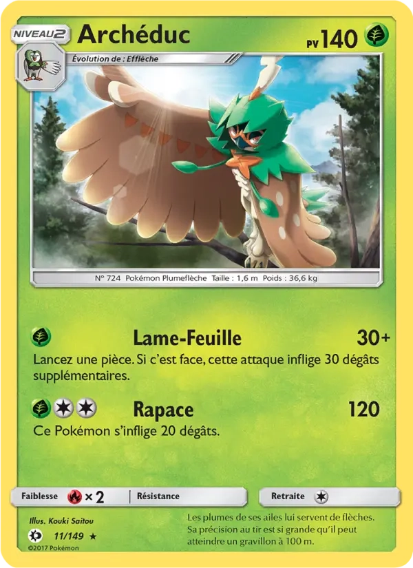 11/149 Archeduc REVERSE - Soleil et Lune