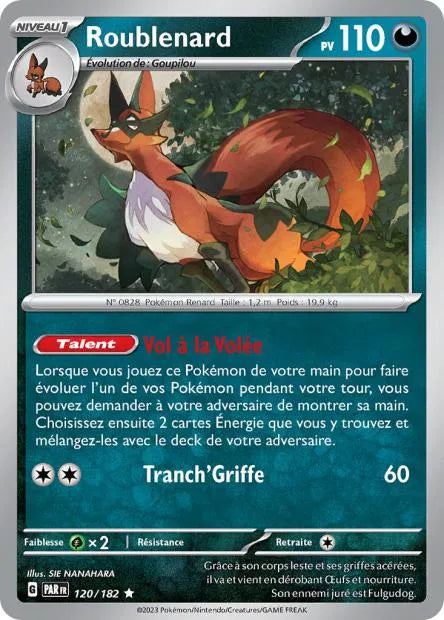 Roublenard Holo 120/182 - Faille Paradoxe