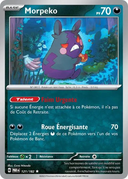 Morpeko Reverse 121/182 - Faille Paradoxe