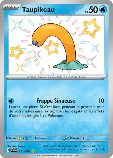 121/091 Taupikeau SHINY - Destinées de Paldea