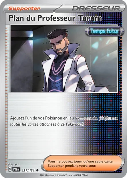 121/131 Plan du Professeur Turum POKEBALL - Évolutions Prismatiques