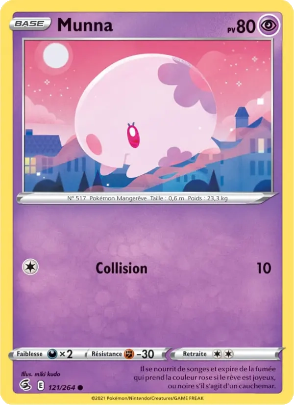 121/264 Munna Reverse - Poing de Fusion