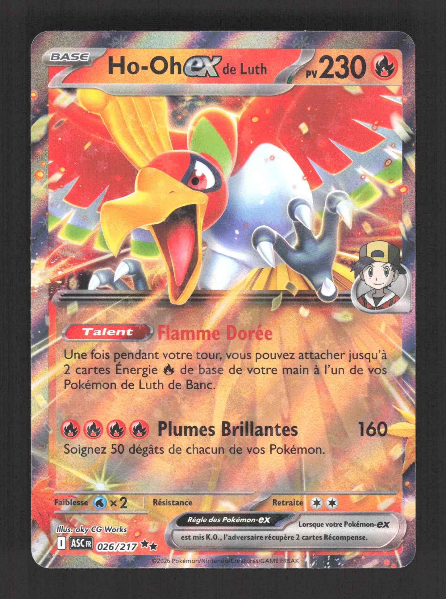 026/217 Ho Oh EX - Héros Transcendants