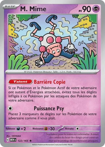 122/165 Mr Mime HOLO - 151