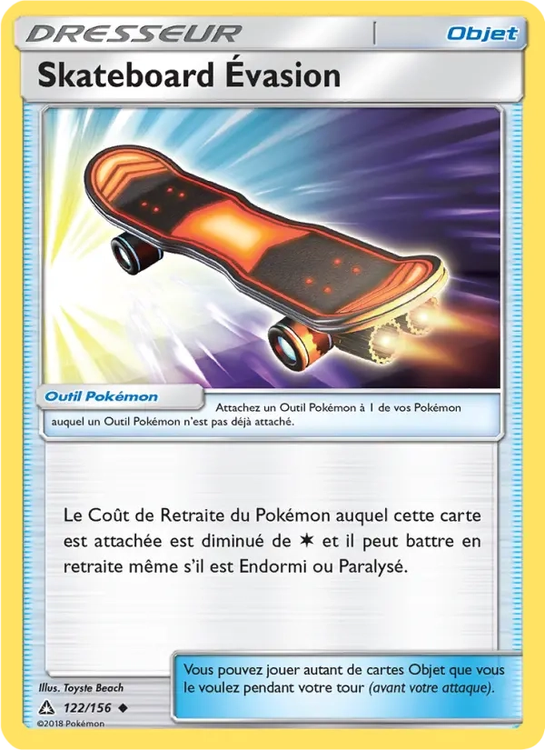 122/156 Skateboard Evasion REVERSE - Ultra-Prisme