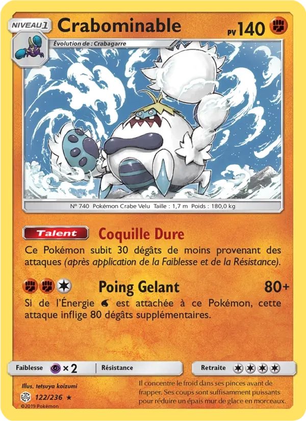 122/236 Crabominable REVERSE - Éclipse Cosmique