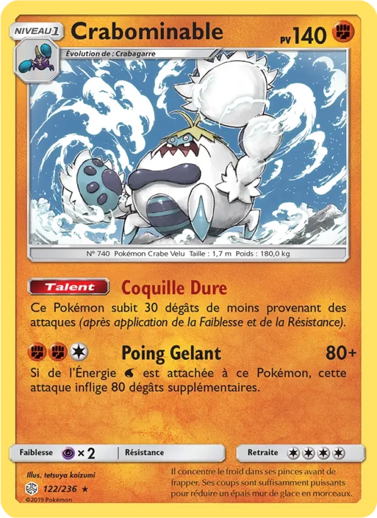 122/236 Crabominable REVERSE - Éclipse Cosmique