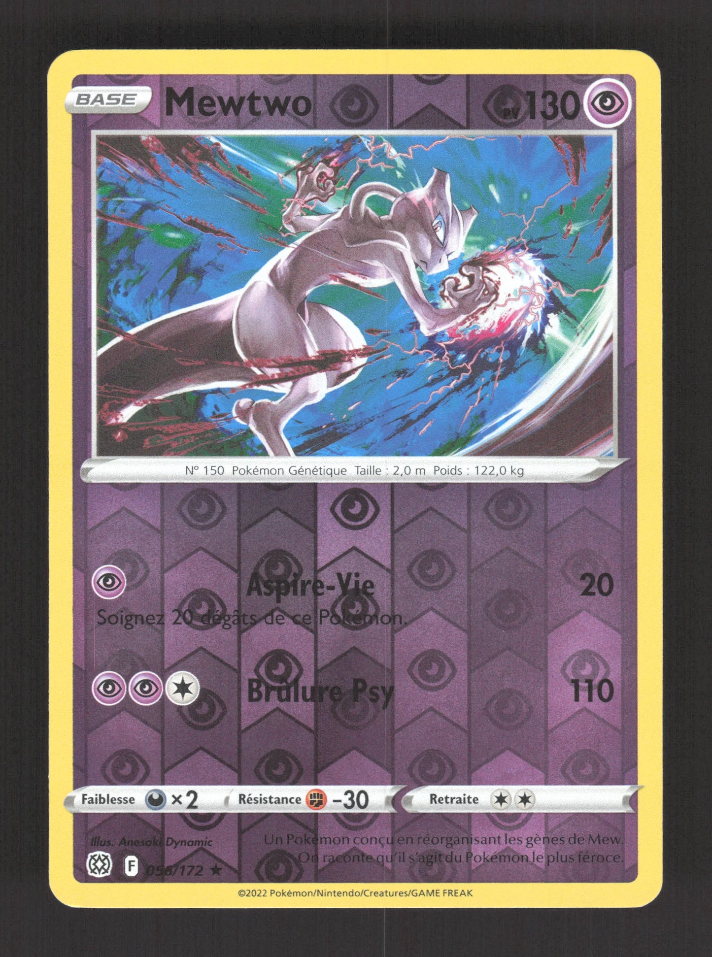 056/172 Mewtwo REVERSE - Stars Étincelantes