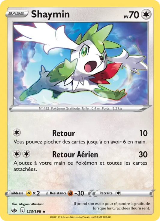 123/198 Shaymin Reverse - Règne de Glace