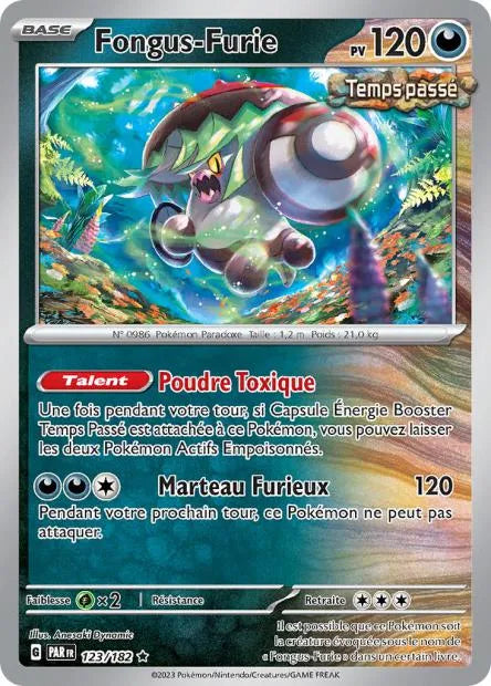 123/182 Fongus-Furie Holo - Faille Paradoxe