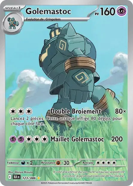 123/086 Golemastoc AR - Foudre Noire
