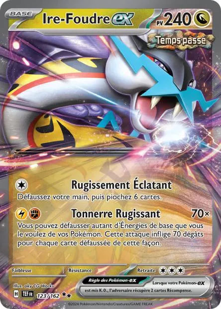 123/162 Ire Foudre EX - Forces Temporelles