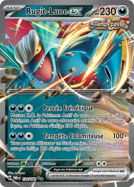 124/182 Rugit Lune EX - Faille Paradoxe