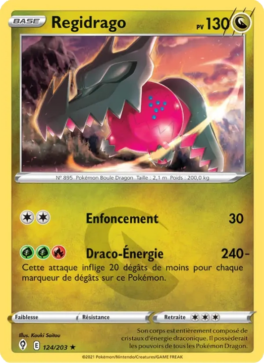 124/203 Regidrago Holo - Évolution Céleste