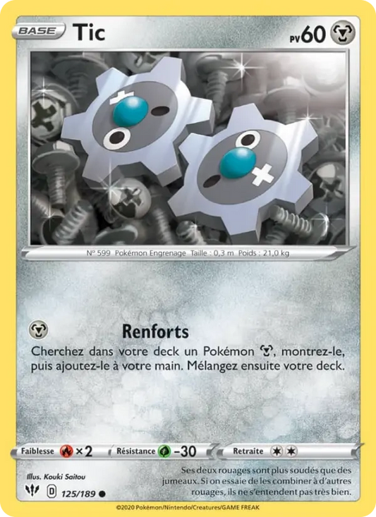 125/189 Tic Reverse - Ténèbres Embrasées