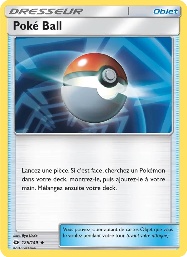 125/149 Poke Ball REVERSE - Soleil et Lune