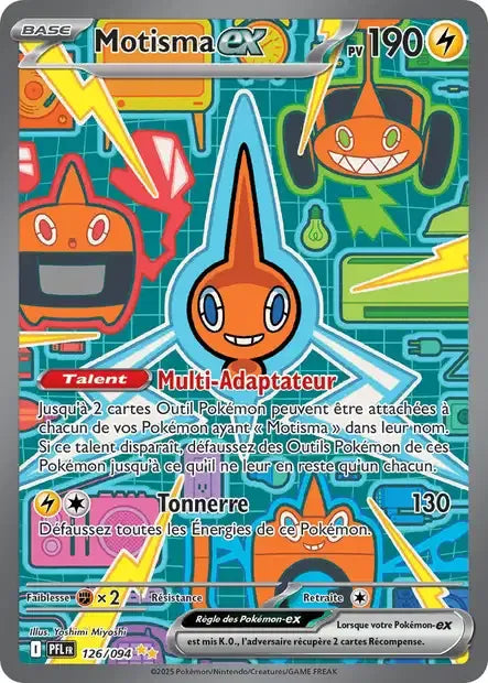 126/094 Motisma EX - Flammes Fantasmagoriques