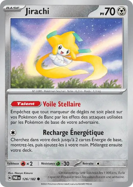 126/182 Jirachi Reverse - Faille Paradoxe