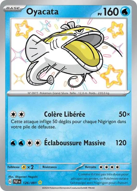 126/091 Oyacata SHINY - Destinées de Paldea