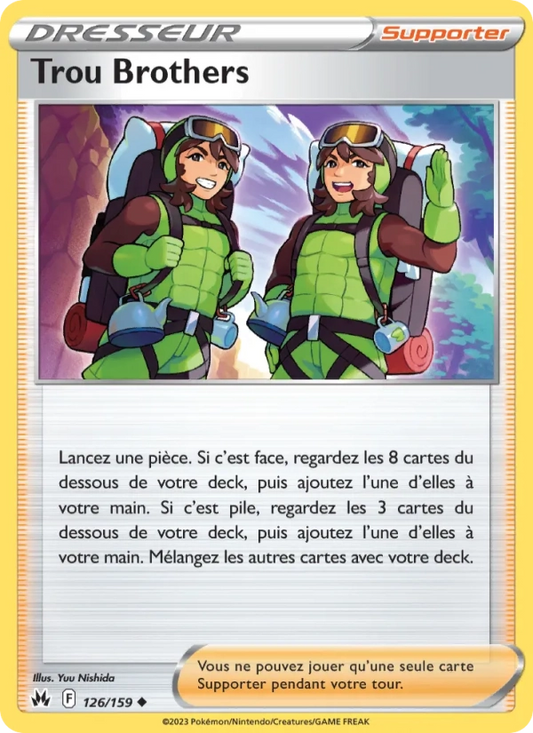 126/159 Trou Brothers REVERSE - Zénith Suprême