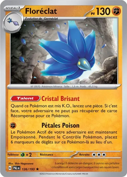 Floréclat Holo 126/193 - Évolutions à Paldea