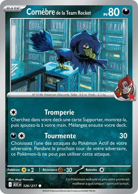 126/217 Cornebre REVERSE ROCKET - Héros Transcendants
