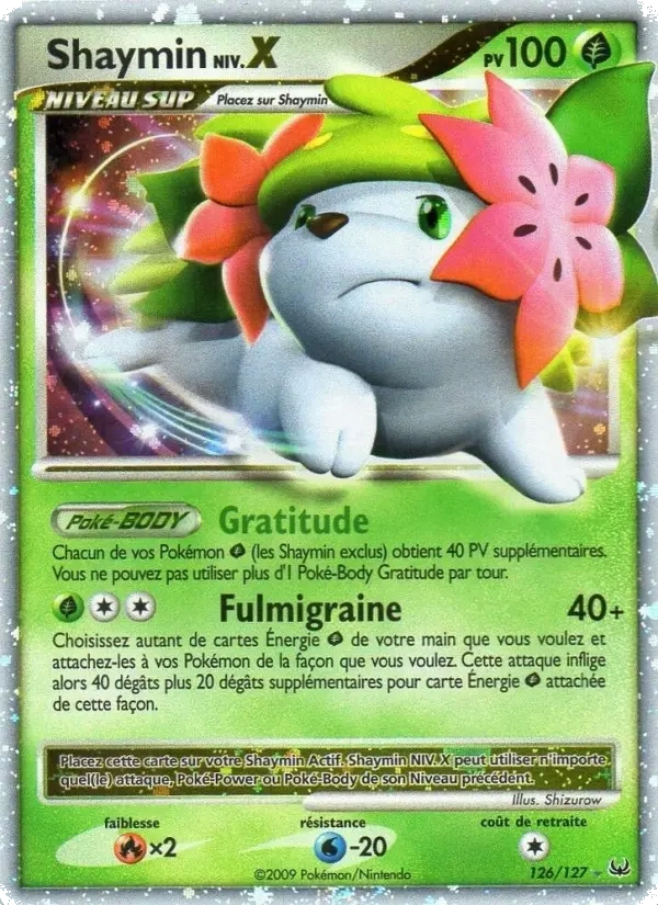 126/127 Shaymin NIVX - Platine