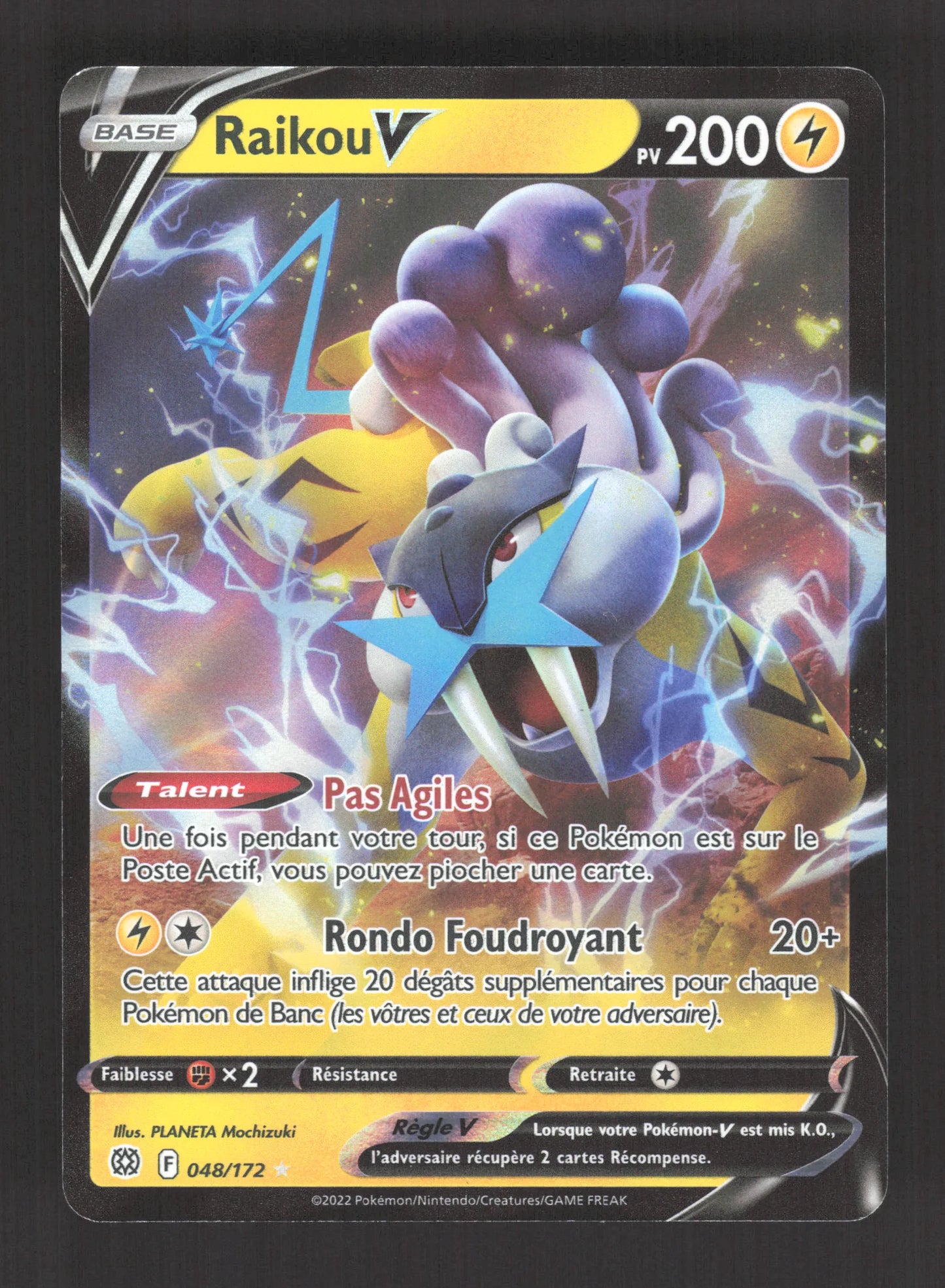 048/172 Raikou V - Stars Étincelantes