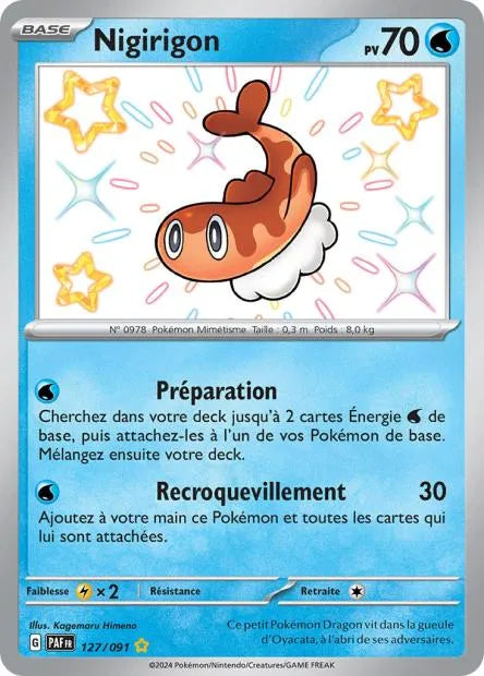 127/091 Nigirigon SHINY - Destinées de Paldea
