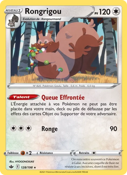 128/198 Rongrigou Holo - Règne de Glace