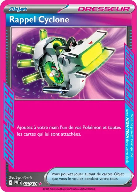 128/131 Rappel Cyclone ACE - Évolutions Prismatiques