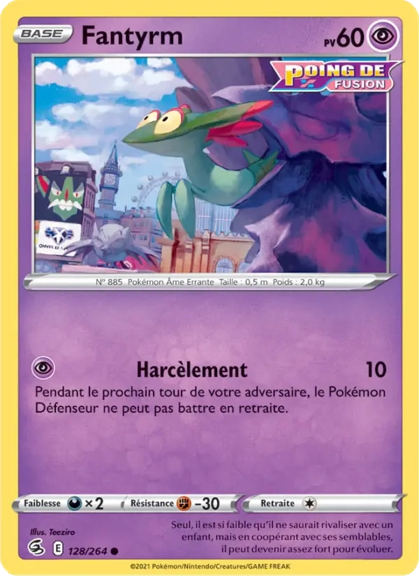 Fantyrm Reverse 128/264 - Poing de Fusion