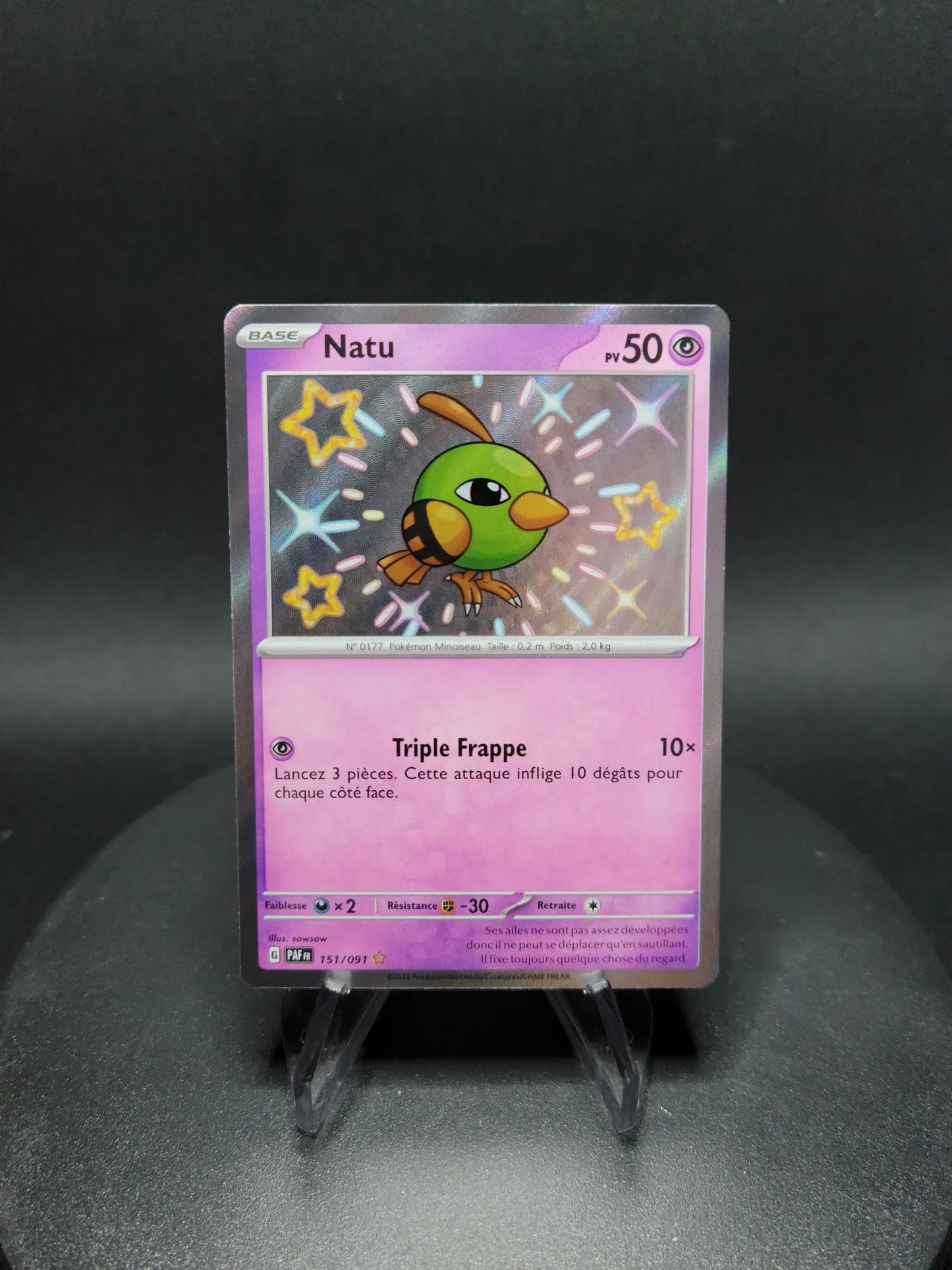 151/091 Natu SHINY - Destinées de Paldea