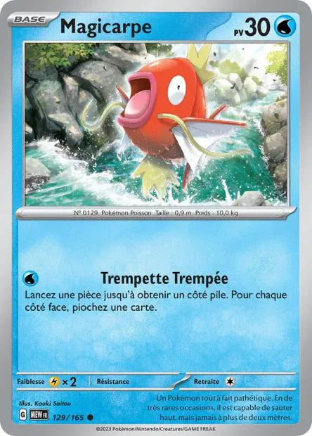 129/165 Magicarpe Reverse - 151