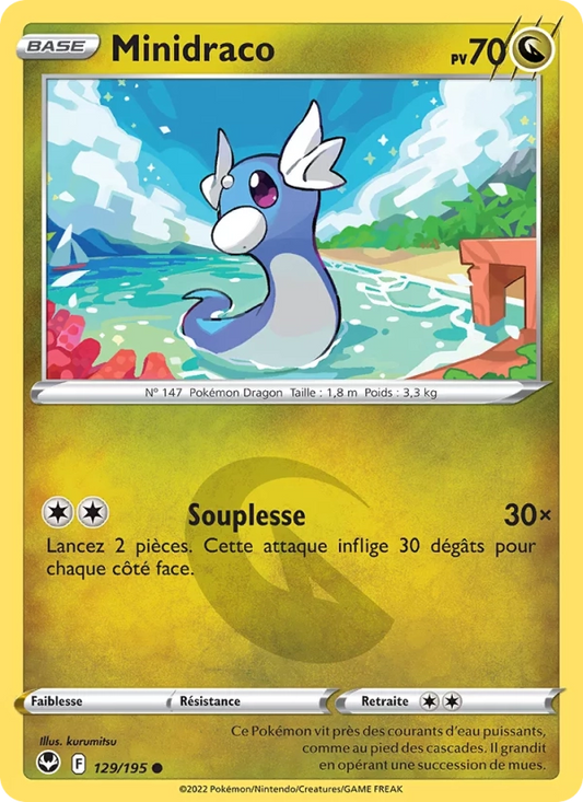129/195 Minidraco Reverse - Tempête Argentée