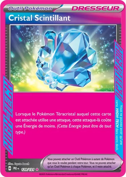 129/131 Cristal Scintillant ACE - Évolutions Prismatiques