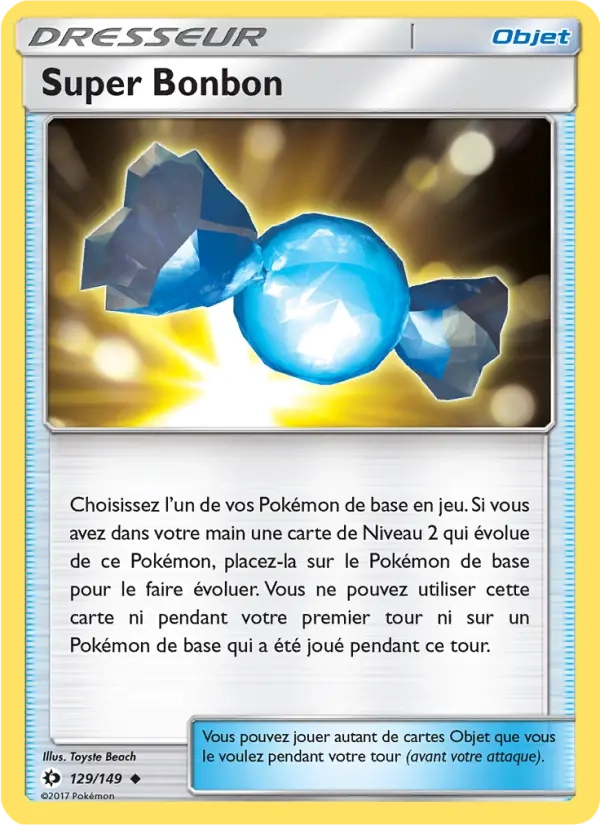 129/149 Super Bonbon REVERSE - Soleil et Lune