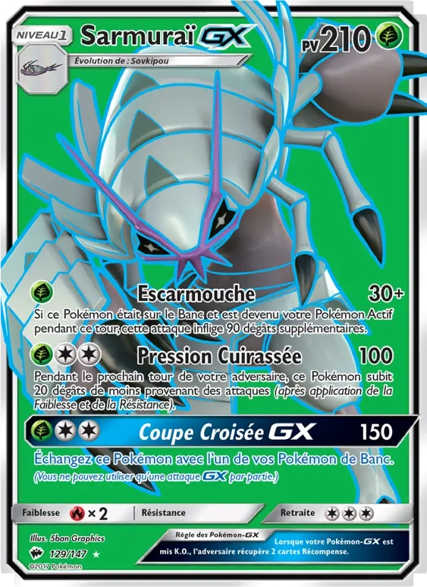 129/147 Sarmurai GX - Ombres Ardentes