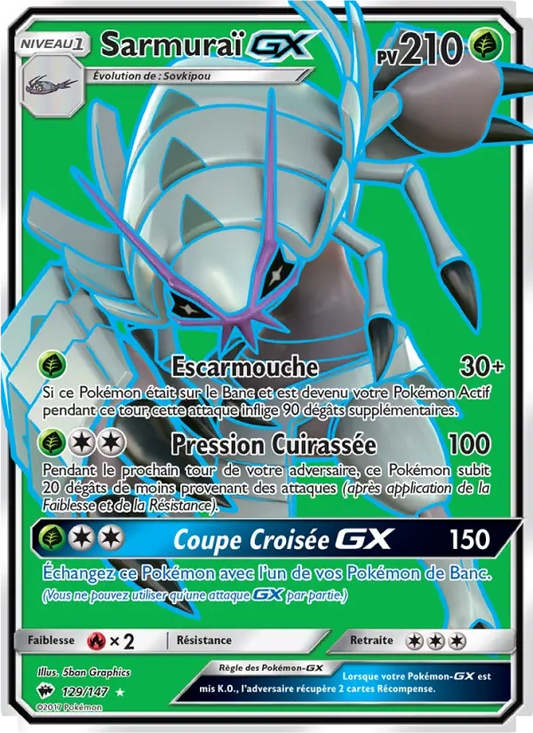 129/147 Sarmurai GX - Ombres Ardentes