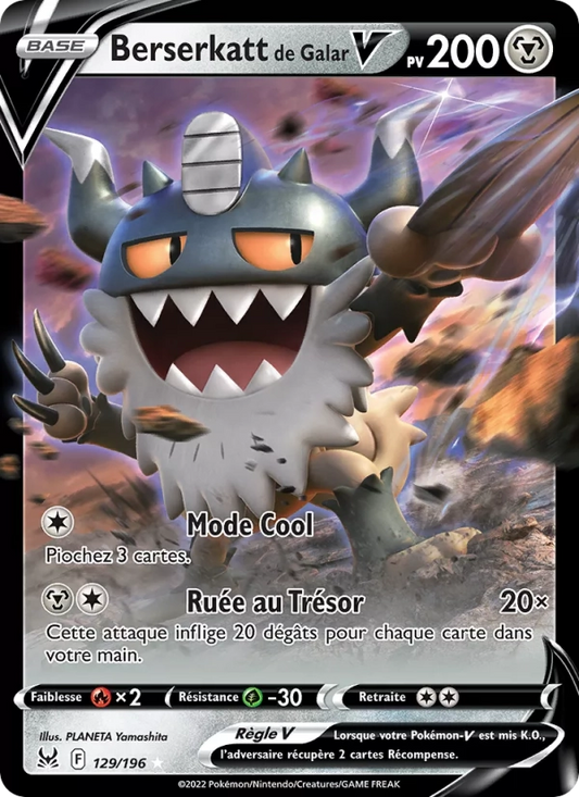 129/196 Berserkatt V - Origine Perdue