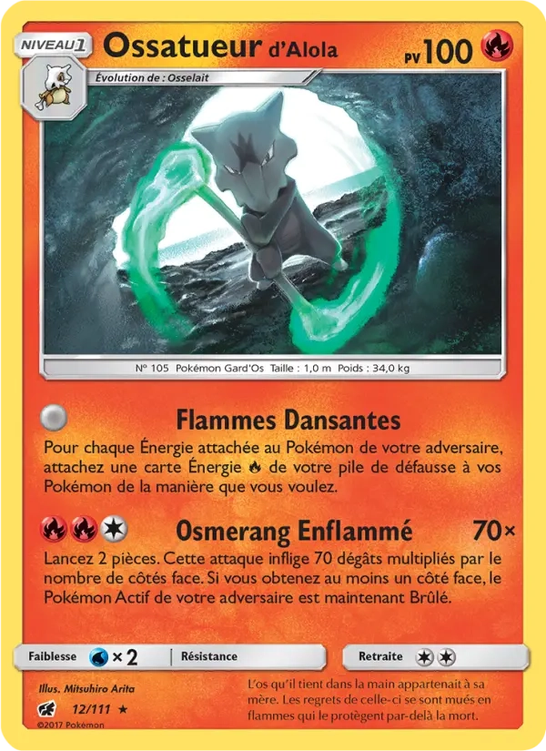 12/111 Ossatueur REVERSE - Invasion Carmin